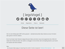 Tablet Screenshot of legovogel.de